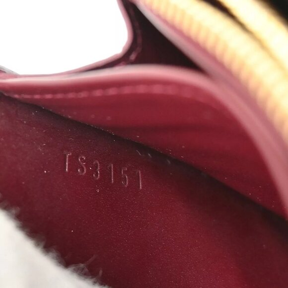 Louis Vuitton Amarante Vernis Portefeuille Sarah Wallet - Picture 5 of 8